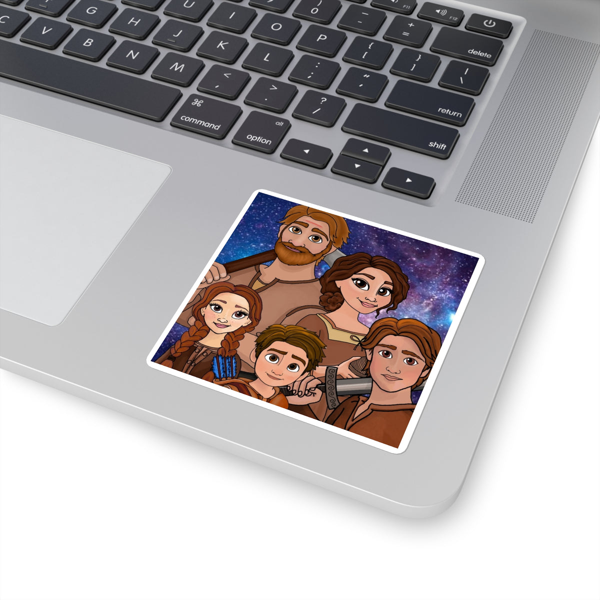 The Oriel Family - Square Sticker