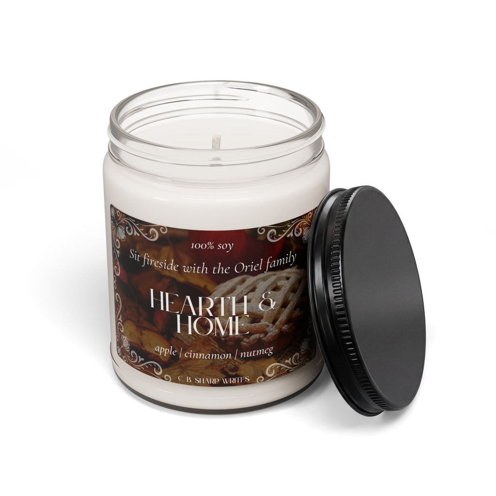 Hearth & Home Scented Soy Candle — Apple Cinnamon + Nutmeg, 9oz