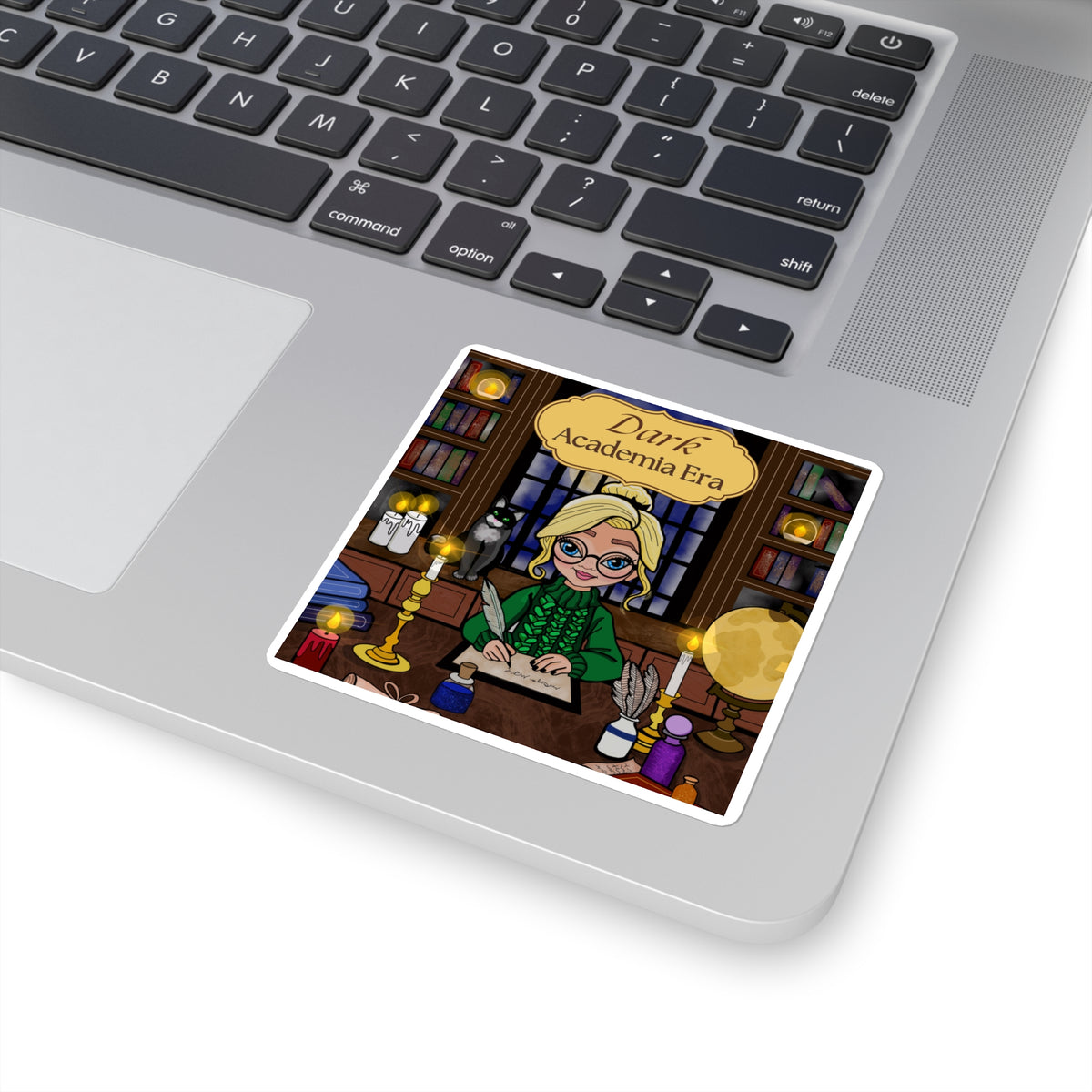 Dark Academia Era - Square Sticker