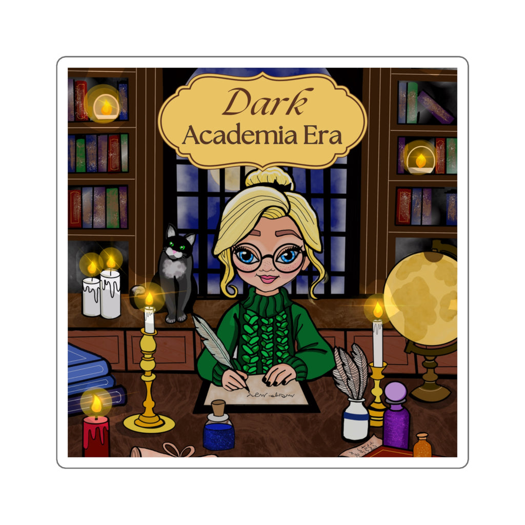 Dark Academia Era - Square Sticker