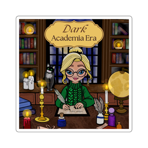 Dark Academia Era - Square Sticker