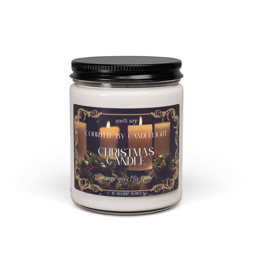 Courted by Candlelight Christmas Candle — Orange Spice Fir & Pine, 9oz Scented Candle