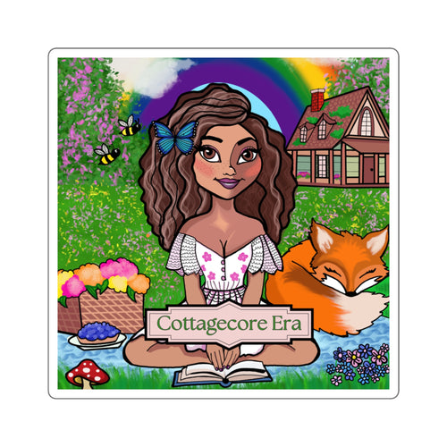 Cottagecore Era - Square Sticker