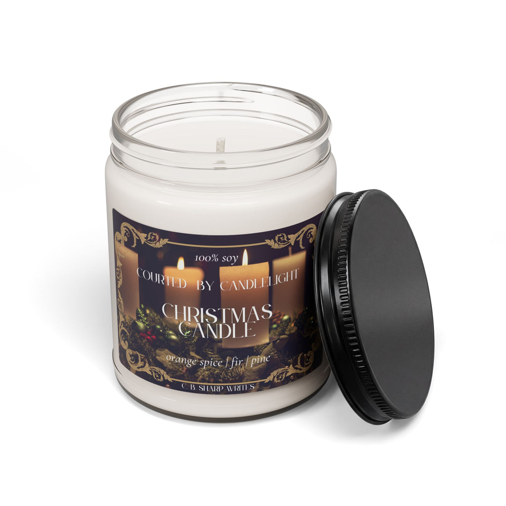 Courted by Candlelight Christmas Candle — Orange Spice Fir & Pine, 9oz Scented Candle