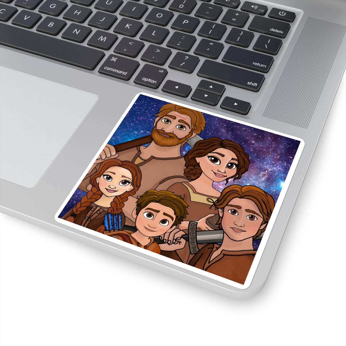 The Oriel Family - Square Sticker