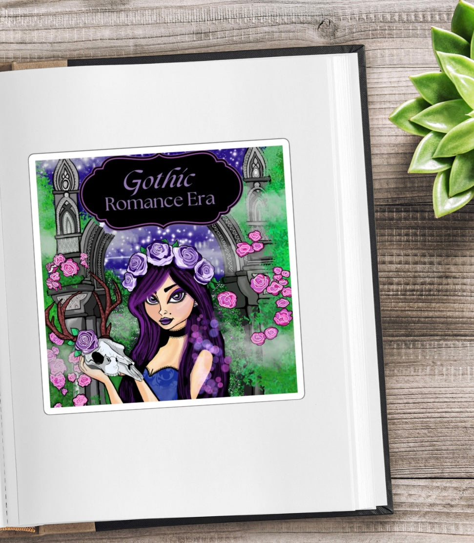 Gothic Romance Era - Square Sticker