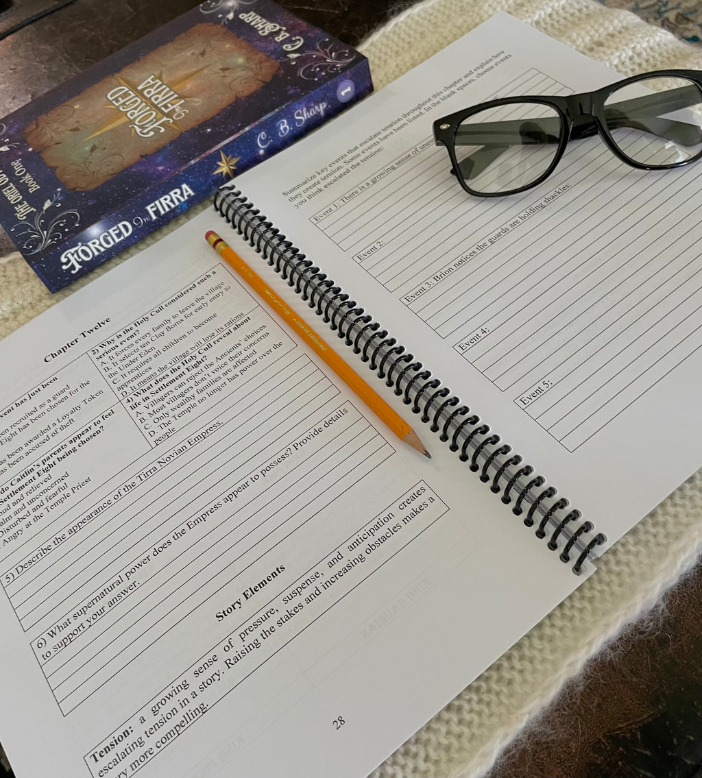 Novel Study: Spiral Bound Book